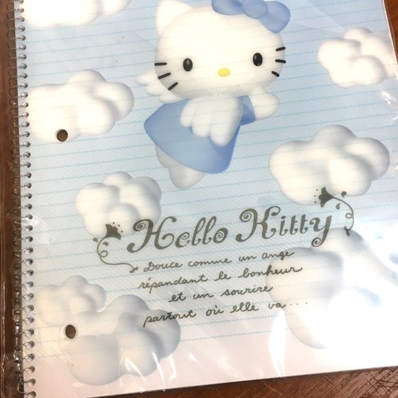 SANRIO Hello Kitty Wirebound Notebook NWT VTG - Picture 3 of 12